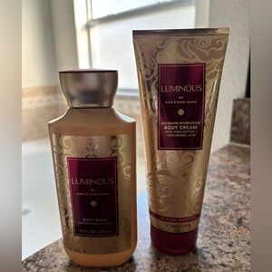 Bath & Body Works Luminous Shower Gel & Lotion